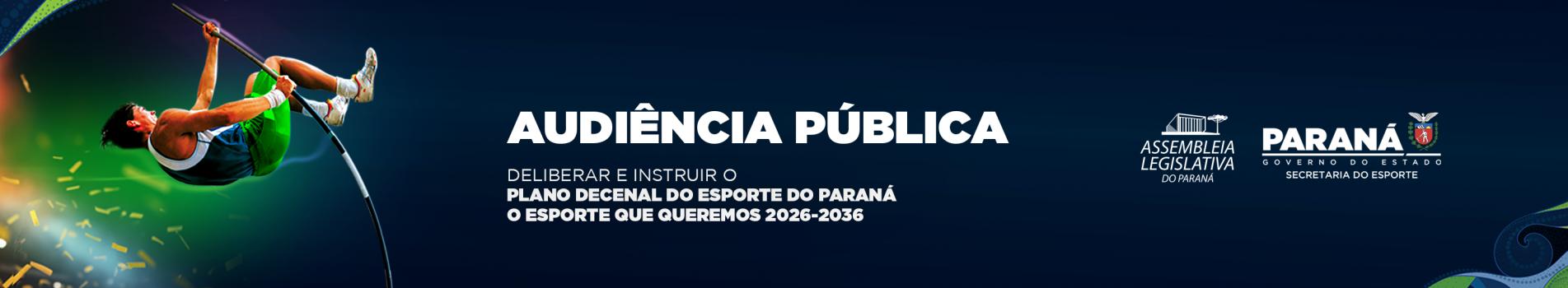 Plano Decenal do Esporte do Paraná